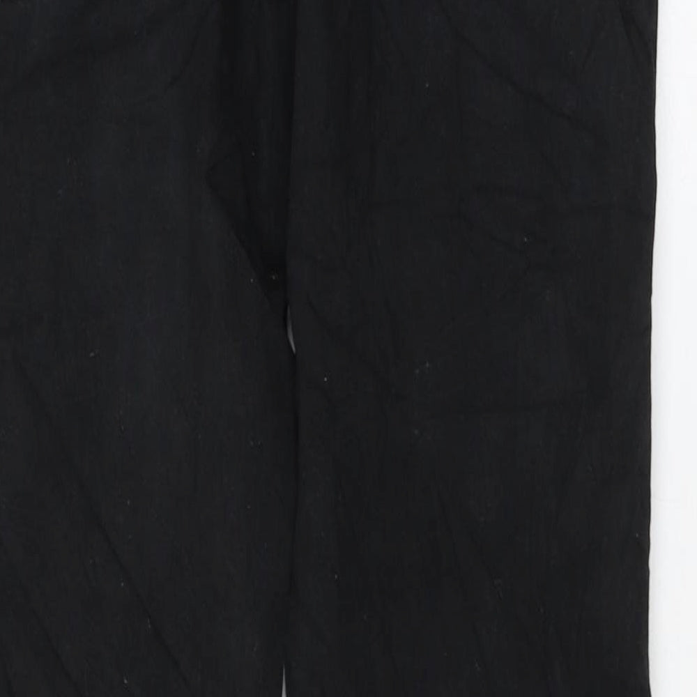 Red Herring Girls Black Cotton Skinny Jeans Size 14 Years Regular Zip