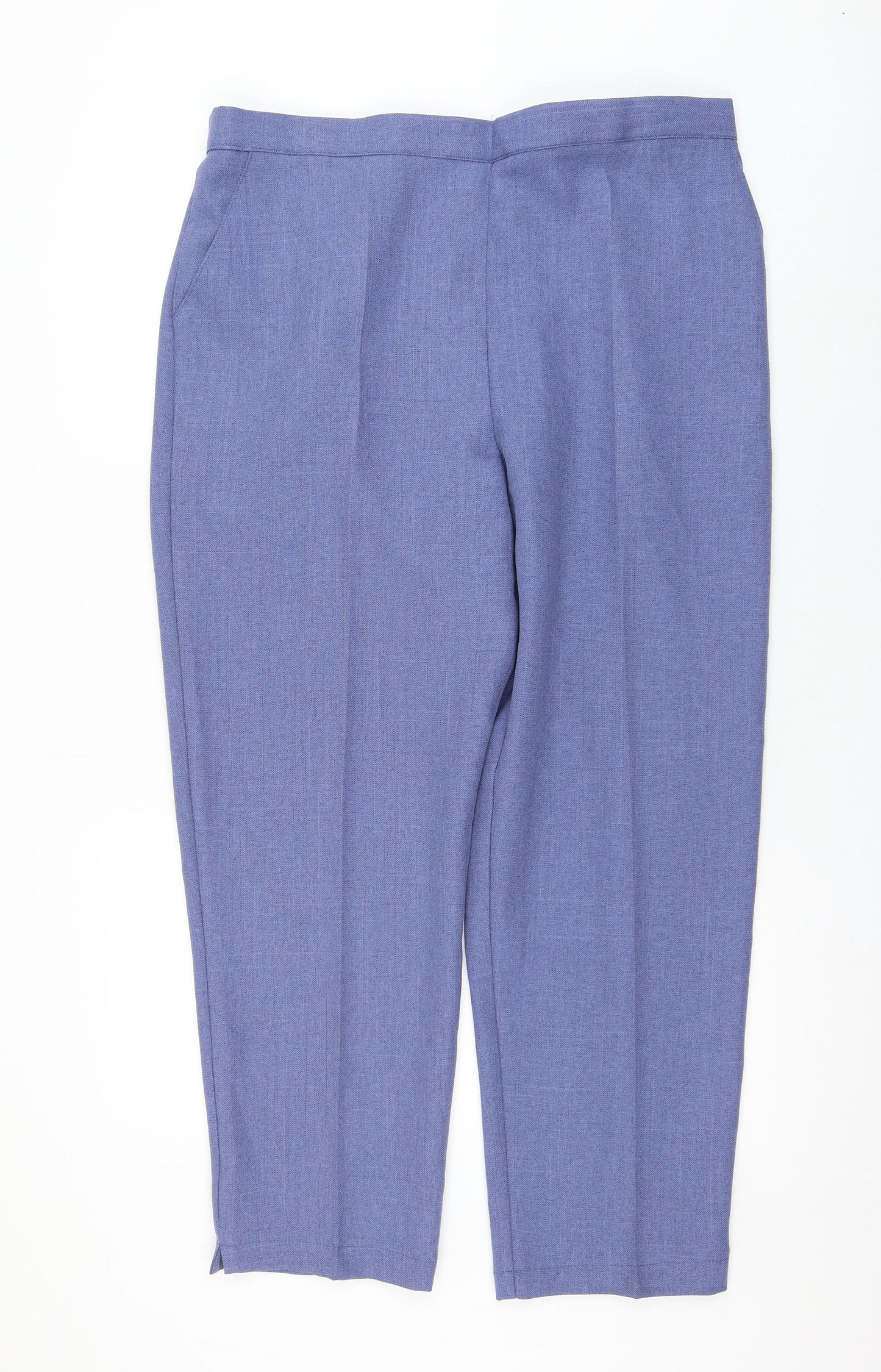 Womens UK Size 20 Emma Regular Fit  Blue Trousers