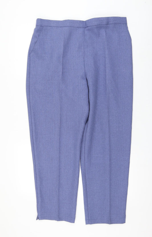 Womens UK Size 20 Emma Regular Fit  Blue Trousers