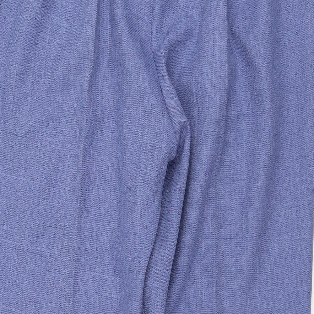 Womens UK Size 20 Emma Regular Fit  Blue Trousers