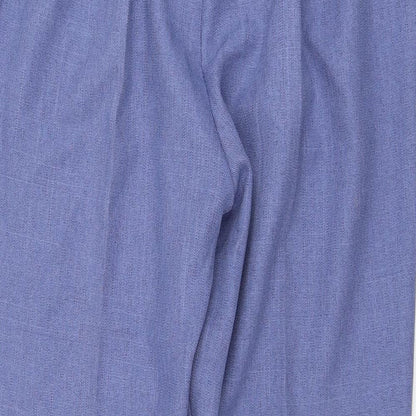 Womens UK Size 20 Emma Regular Fit  Blue Trousers