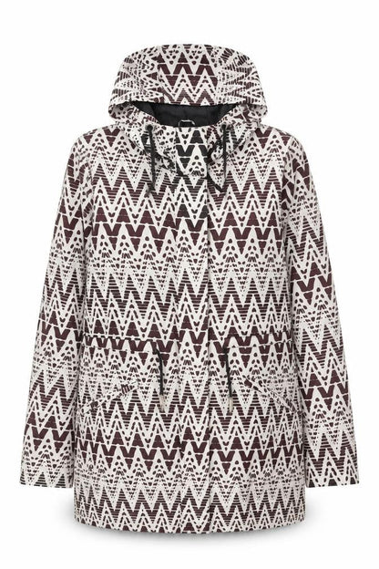 Womens UK Size 12 Peacocks Brown Rain Coat