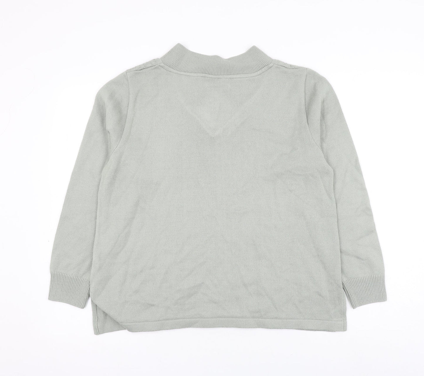 Womens UK Size 16 Afibel Green Pullover Jumper
