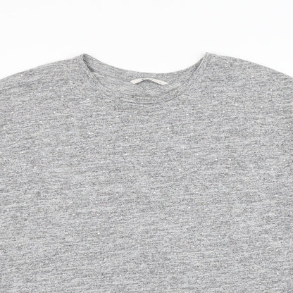 TU Womens Grey Round Neck Polyester Pullover Jumper Size 14