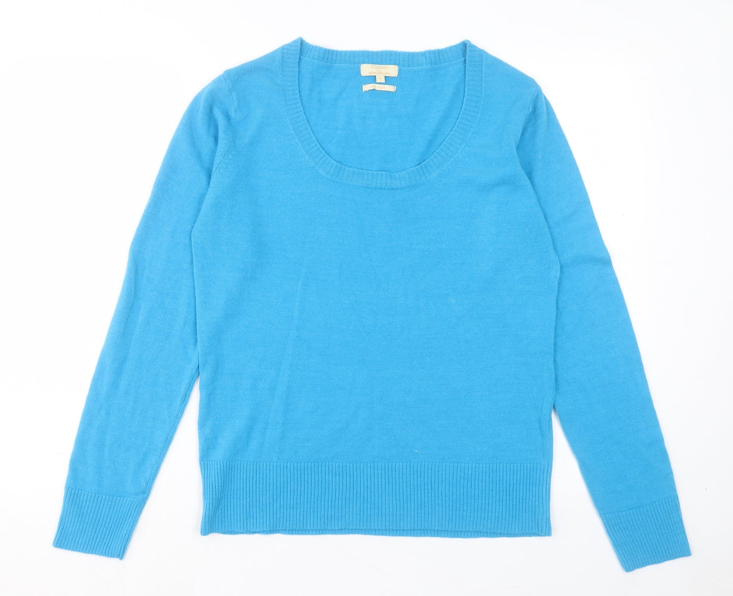 Womens UK Size XL Sarah Hamilton Blue Pullover Jumper
