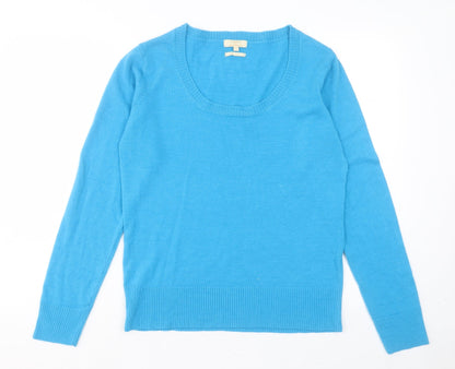 Womens UK Size XL Sarah Hamilton Blue Pullover Jumper