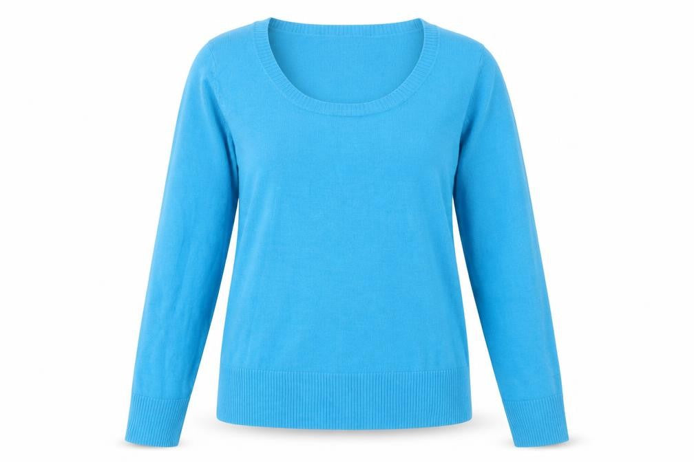 Womens UK Size XL Sarah Hamilton Blue Pullover Jumper