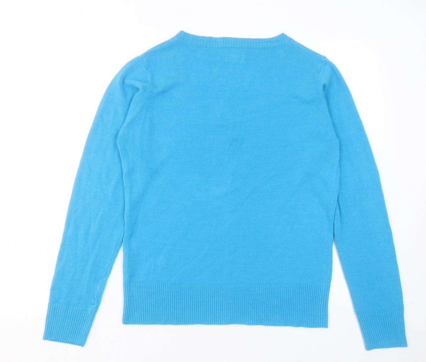 Womens UK Size XL Sarah Hamilton Blue Pullover Jumper