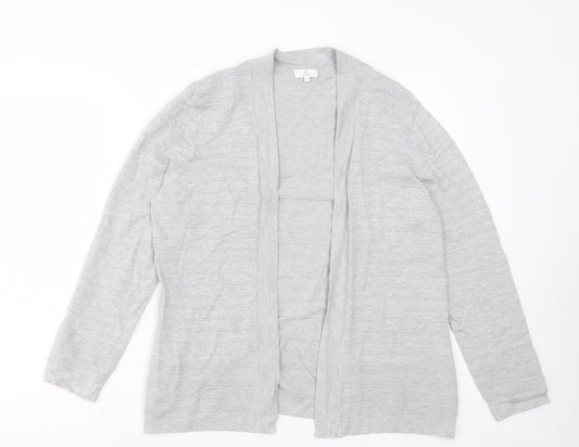 Womens UK Size L CC Grey Cardigan Jumper