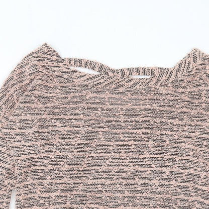 Womens UK Size 10 Miss Selfridge Pink Pullover Jumper