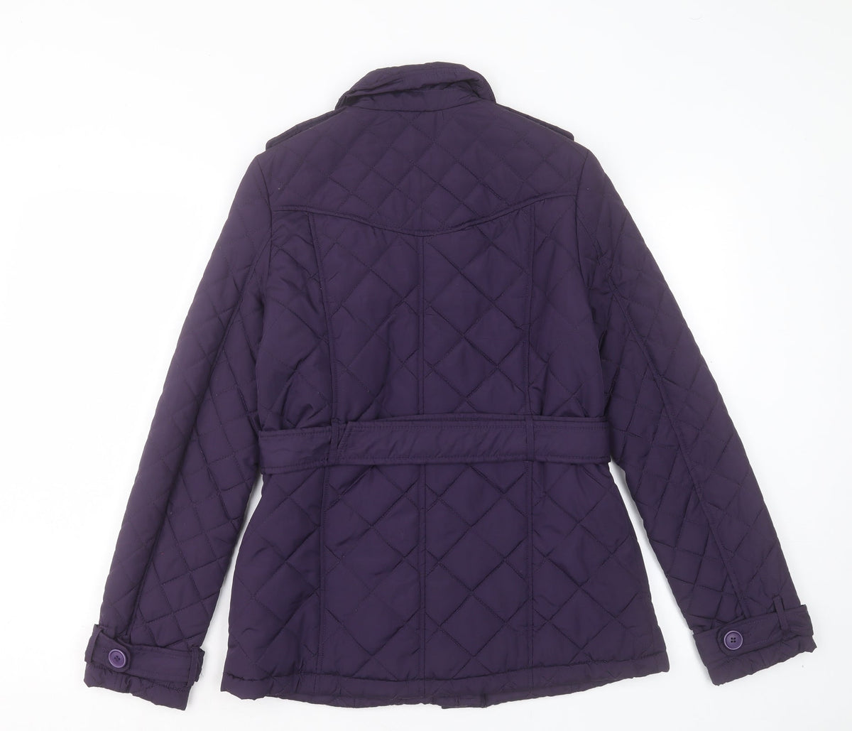 Black Rivet Womens Purple Jacket Size 10 Zip