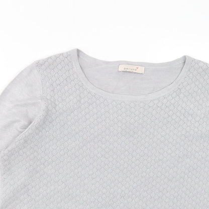 Womens UK Size 14 Per Una Grey Pullover Jumper