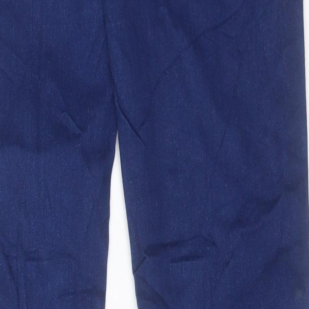 Blue Effect Girls Blue Cotton Straight Jeans Size 13 Years Regular Button