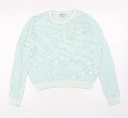 Womens UK Size 12 Marks and Spencer Green Pullover Jumper