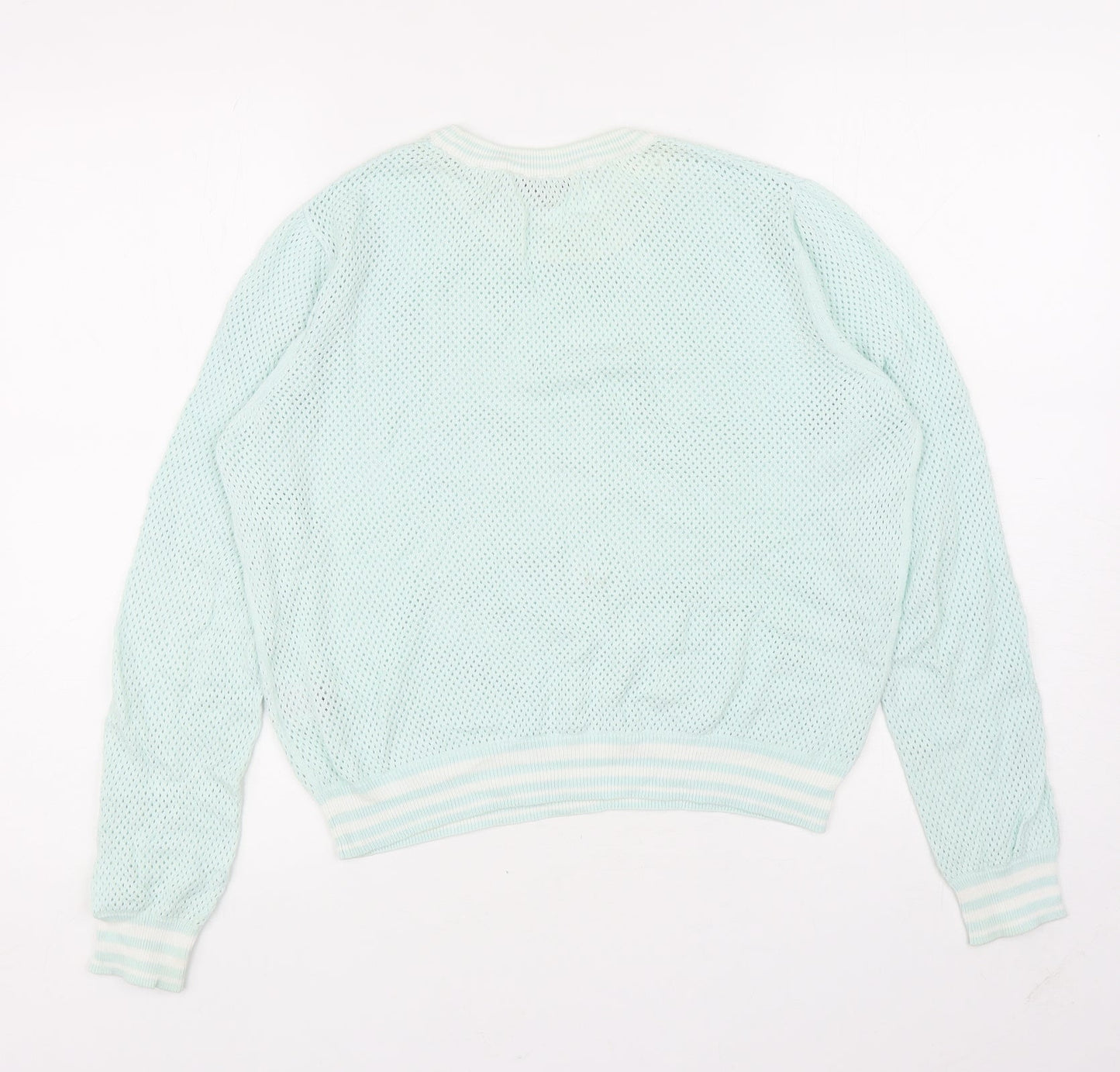 Womens UK Size 12 Marks and Spencer Green Pullover Jumper