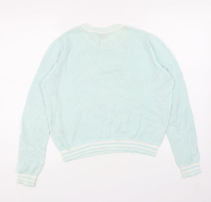Womens UK Size 12 Marks and Spencer Green Pullover Jumper