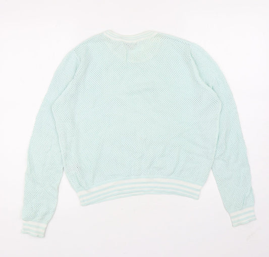 Womens UK Size 12 Marks and Spencer Green Pullover Jumper