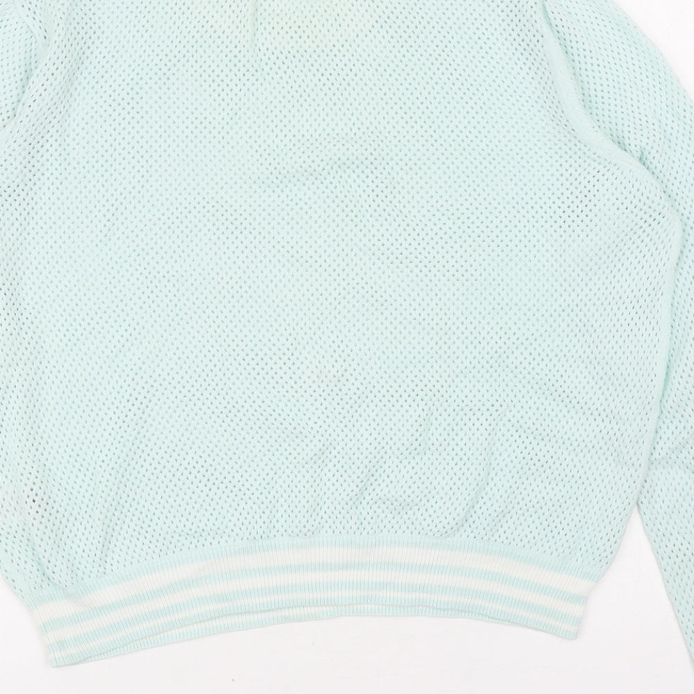 Womens UK Size 12 Marks and Spencer Green Pullover Jumper