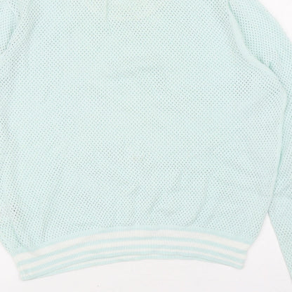Womens UK Size 12 Marks and Spencer Green Pullover Jumper