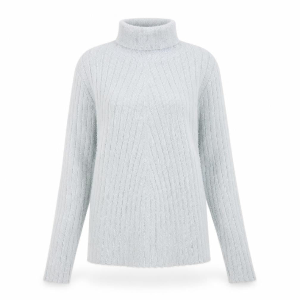 Womens UK Size M QED London Grey Pullover Jumper