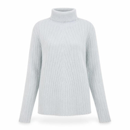 Womens UK Size M QED London Grey Pullover Jumper