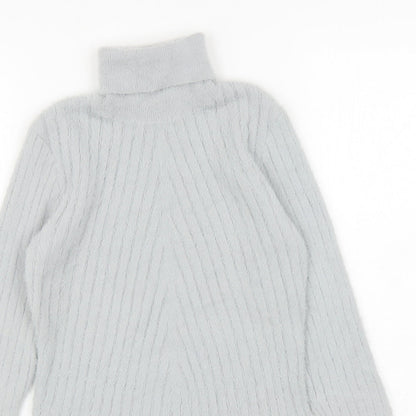 Womens UK Size M QED London Grey Pullover Jumper