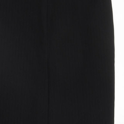 Womens UK Size 16 Papaya Regular Fit  Black Trousers