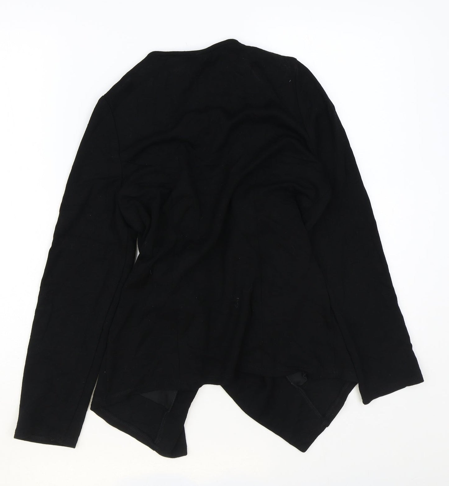 Wallis Womens Black V-Neck Viscose Cardigan Jumper Size S