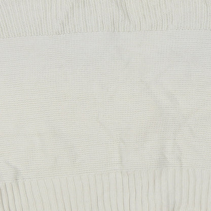 Womens UK Size XL Wallis White Cardigan Jumper