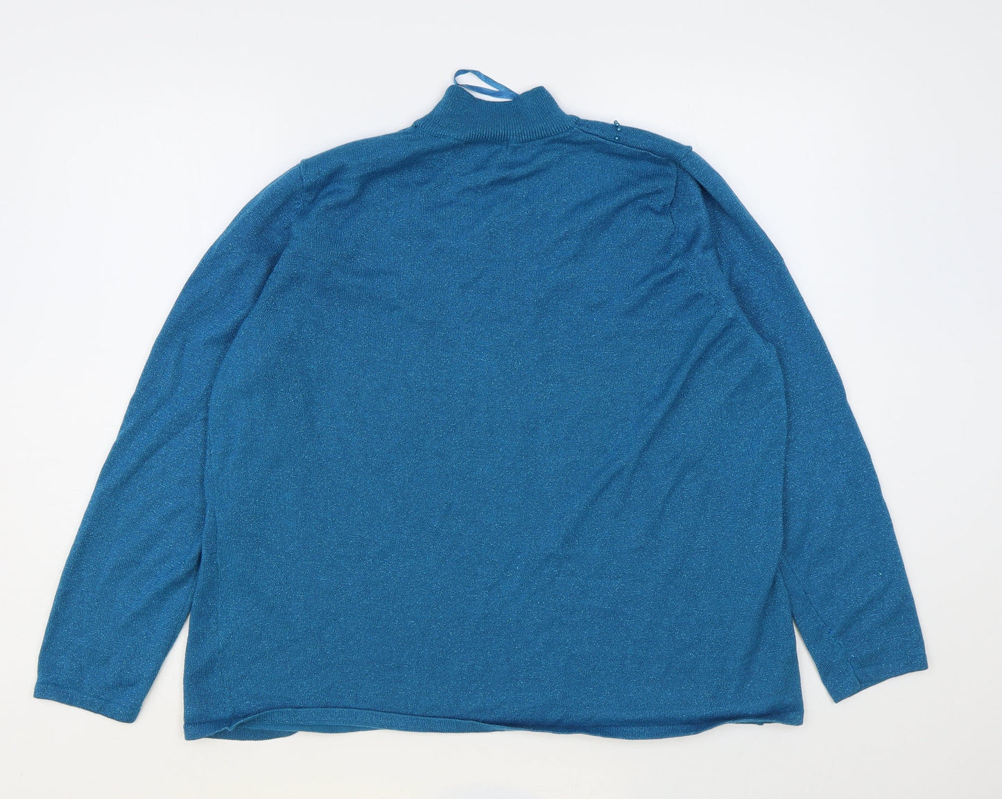 Womens UK Size XL Bonmarché Blue Pullover Jumper