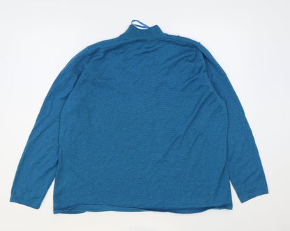 Womens UK Size XL Bonmarché Blue Pullover Jumper