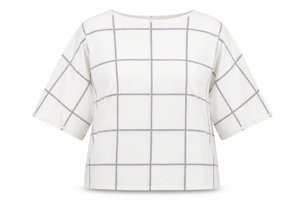 Womens UK Size 14 Apricot White Pullover Jumper