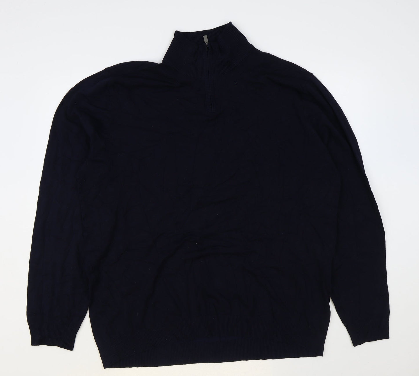 Womens UK Size 2XL Very Blue Pullover Jumper