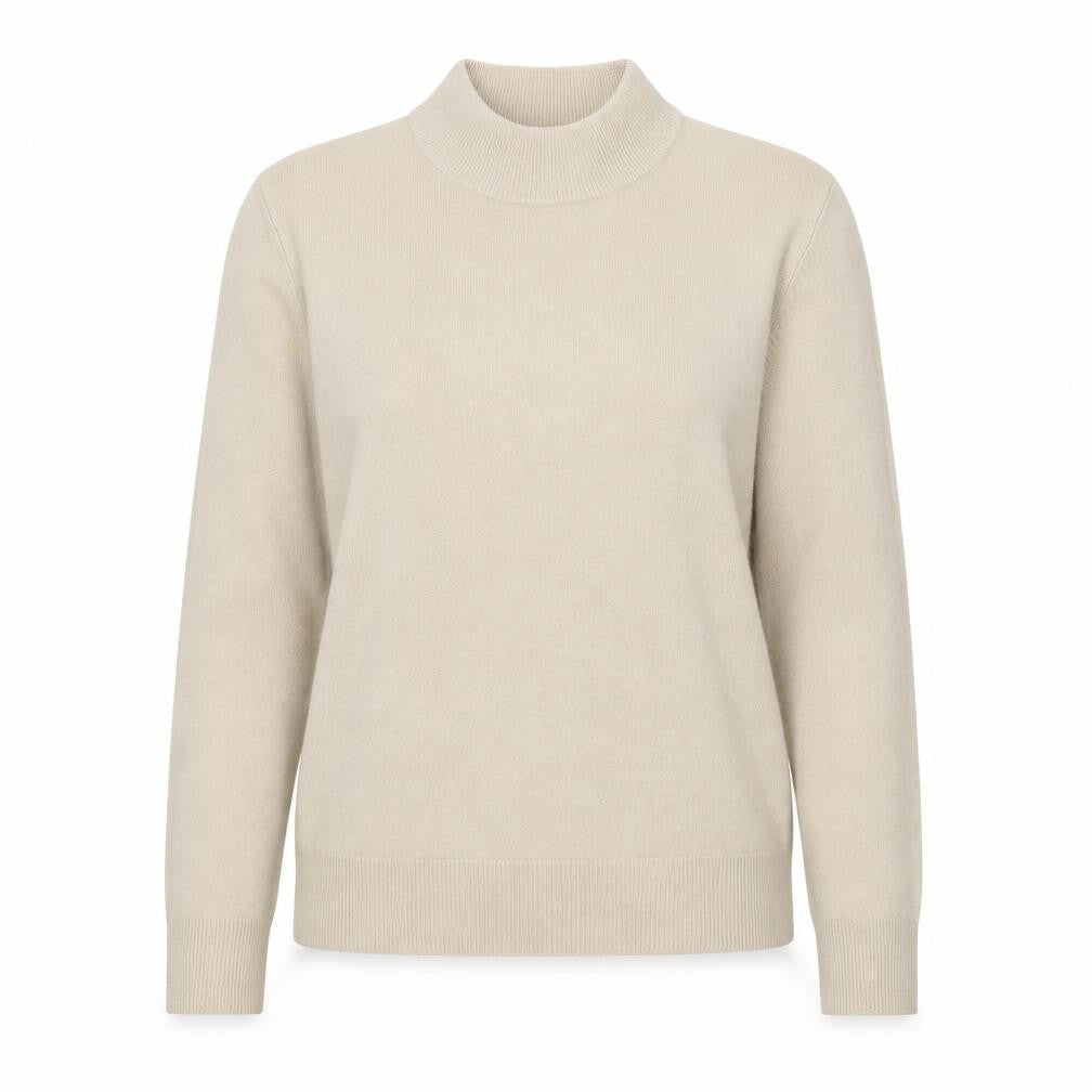 Womens UK Size 12 BHS Beige Pullover Jumper