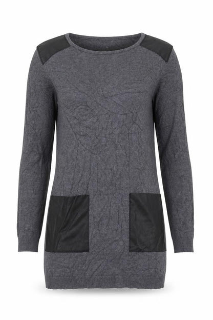 Womens UK Size S Primark Grey Pullover Jumper