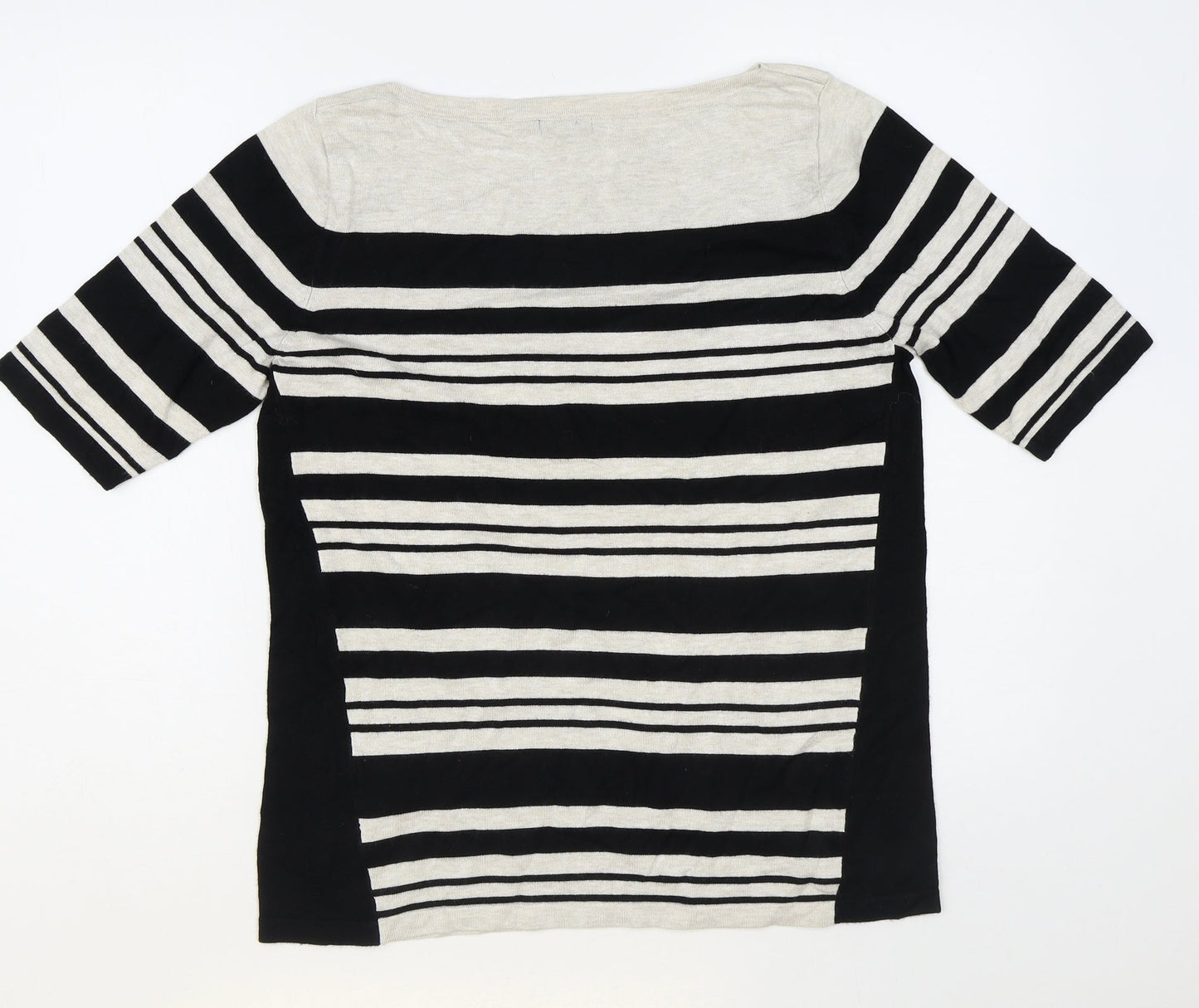 Womens UK Size 16 M&Co Black Pullover Jumper