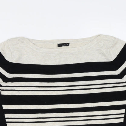 Womens UK Size 16 M&Co Black Pullover Jumper