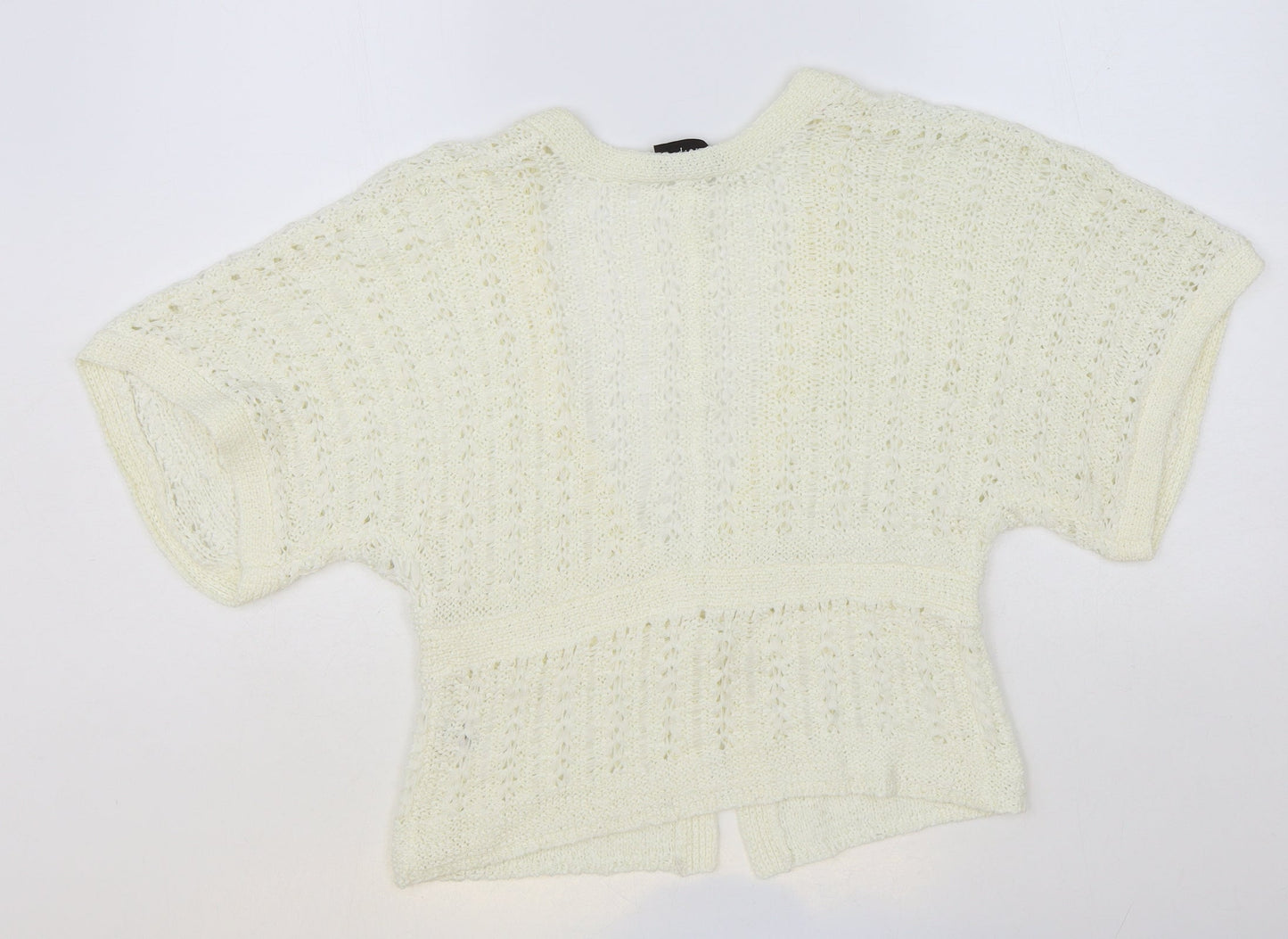 Womens UK Size M Principles Ivory Cardigan Jumper
