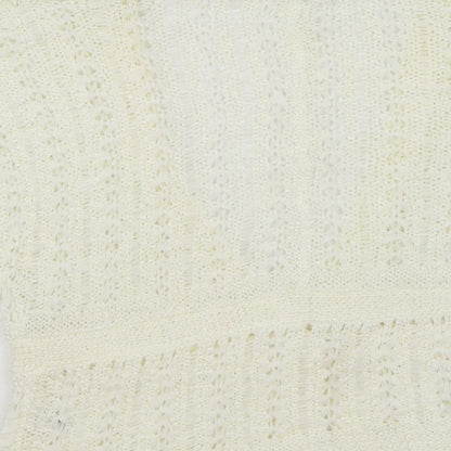 Womens UK Size M Principles Ivory Cardigan Jumper