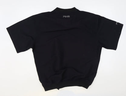 Ping Collection Womens Black Polyester Pullover Sweatshirt Size S Pullover