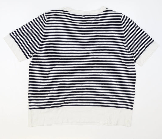 Womens UK Size 18 M&Co Black Pullover Jumper