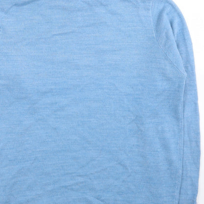 Womens UK Size S EWM Blue Pullover Jumper