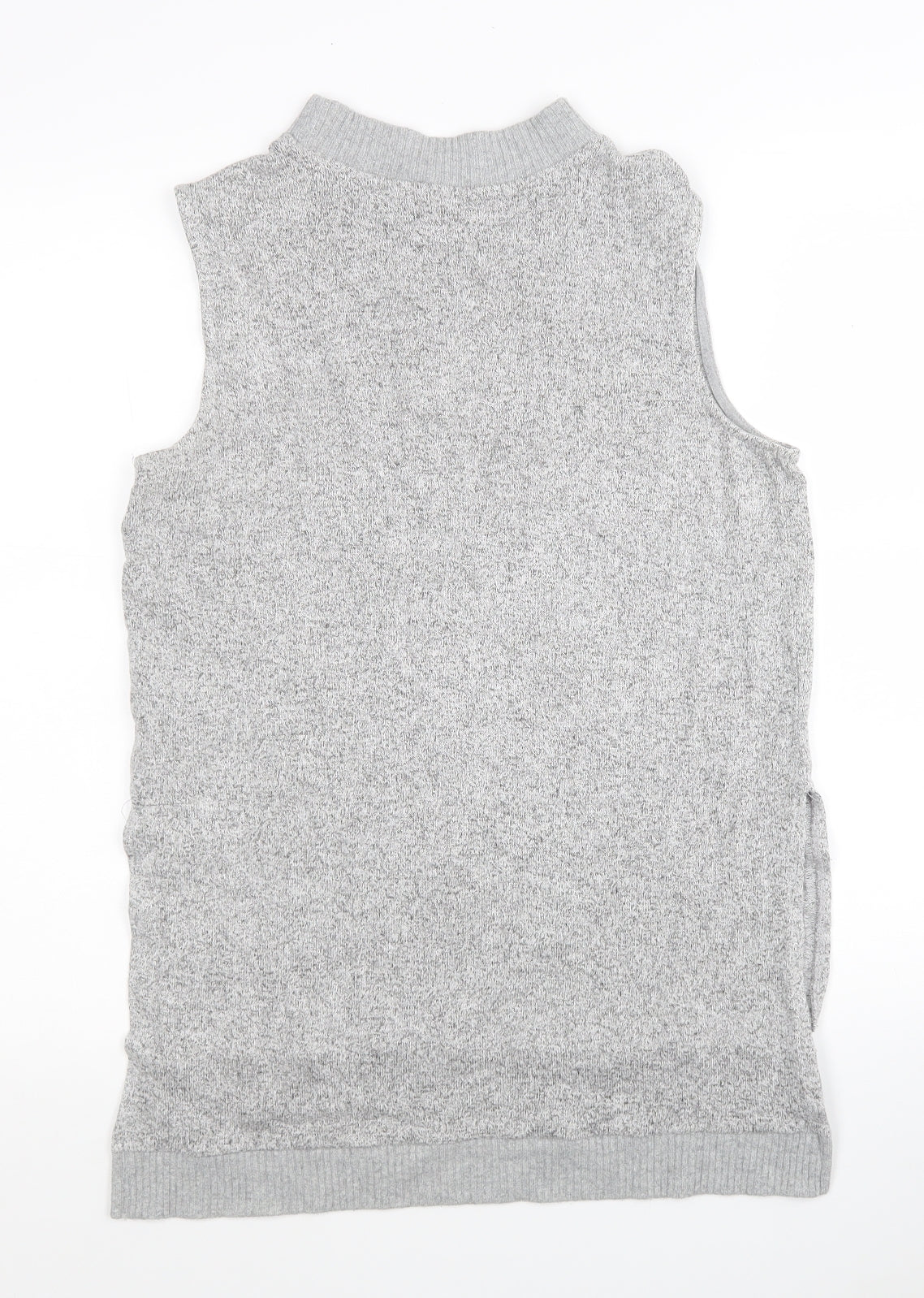 Womens UK Size 8 River Island Grey Tunic Jumper