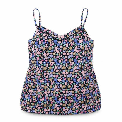 Marks and Spencer Womens Multicoloured Floral Viscose Mini Size 6 V-Neck Pullover
