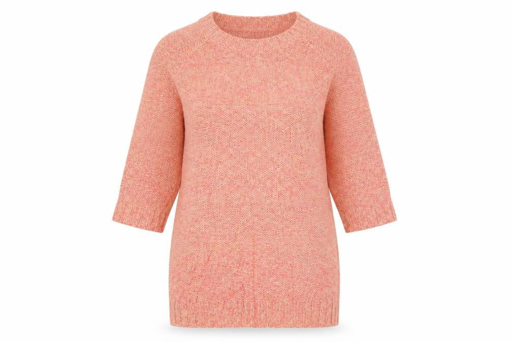 Womens UK Size S H&M Pink Tunic Jumper