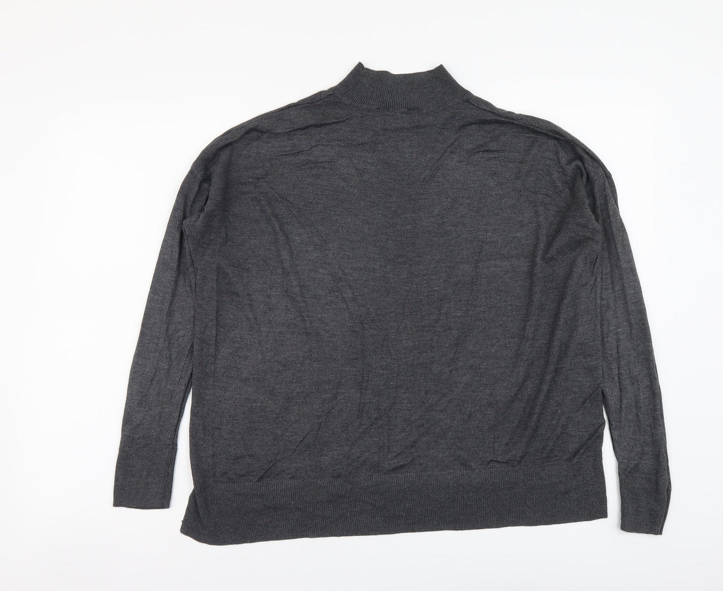 Womens UK Size 14 Dorothy Perkins Grey Pullover Jumper
