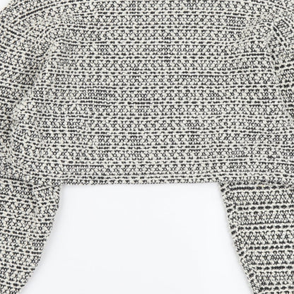 Womens UK Size S New Look Beige Cropped Blouse