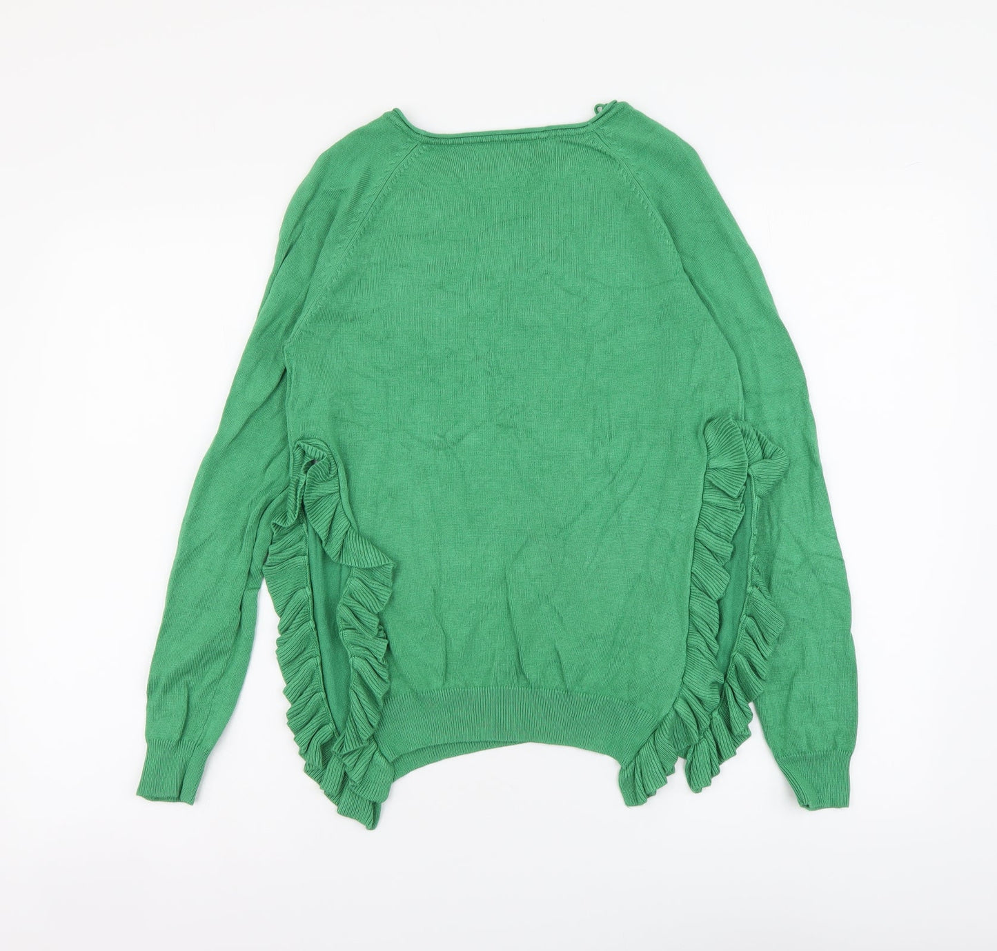Womens UK Size S Only Green Pullover Jumper