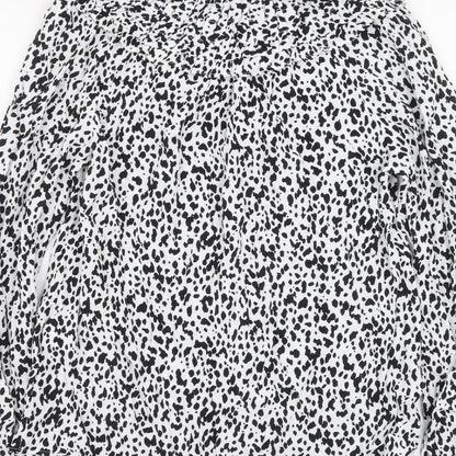 Womens UK Size 6 Marks and Spencer White Basic Blouse