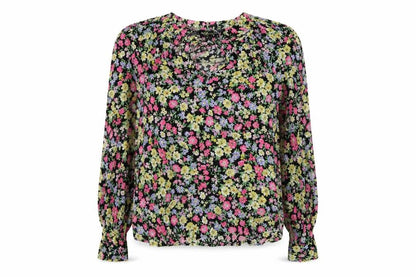 Womens UK Size 8 Marks and Spencer Multicoloured Basic Blouse